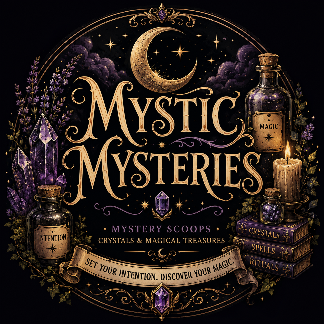 Mystic Mysteries logo